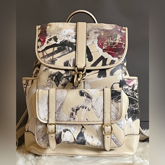 Coach Handbags - 💰SOLD - CE190 - Coach X Mint + Serf Carriage Backpack